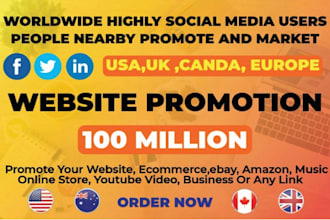 promote facebook, tictok livestream discord podcast, spotify music app
