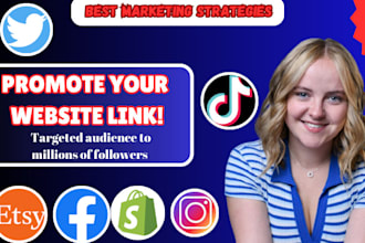 shoutout promote website twitter sharing to 100m USA UK shopify tiktok audience