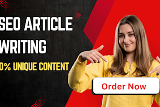 do SEO article writing, blog post writing or content writing