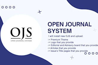 install new ojs with premium theme