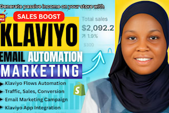 setup klaviyo email marketing and klaviyo email flows for shopify