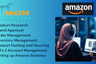 be your professional amazon wholesale virtual assistant
