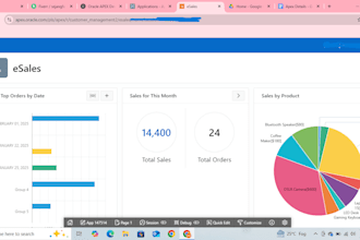 design and develop oracle apex applications for your business
