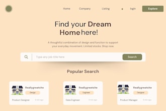 wordpress real estate website, redesign wordpress real estate landing page