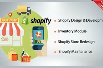 design electronic home appliances store gadget shopify store using page builder