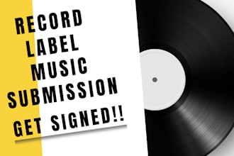 do record label submission to 1k active record label executives to get signed