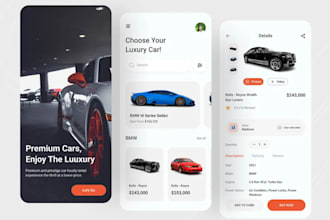develop on demand ai car marketplace app, auto repair app, car auction app,fleet