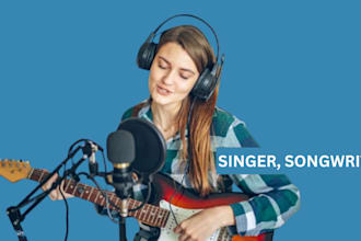 be your female singer, christian soulful songwriter, worship, praise jingle song