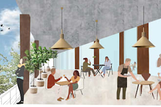 design professional architecture presentation sheets and portfolios for you