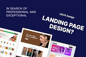 craft figma landing page UI UX website design