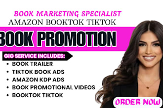viral tiktok book ads booktok promotion amazon kdp book advertising book rank