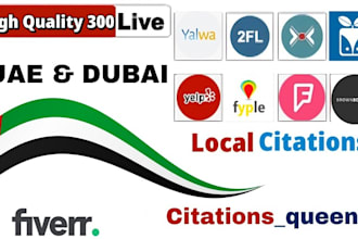 do 300 uae, dubai local citations and directory submissions for local SEO