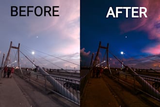 professionally edit, retouch, and color grade your photos