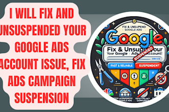fix and unsuspended your google ads account issue, fix ads campaign suspension
