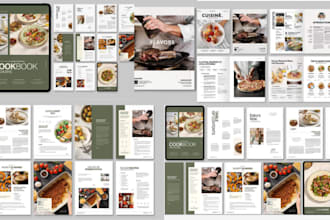 write healthy recipe book, cookbook design, cookbook formatting, cover design