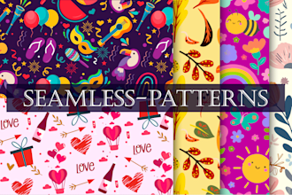 design seamless pattern vector repeat fabric textile pattern