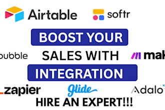 design airtable databases automation and softr client portals