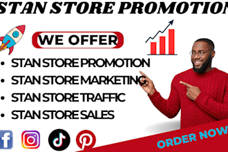 do stan store promotion stan store marketing stan store sales stan store traffic