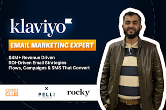 create high converting klaviyo email marketing and klaviyo flows setup