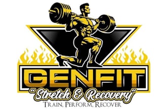 gym,fitness and sports logo design