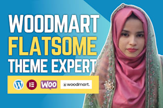 customize woodmart, flatsome woocommerce website