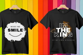 do make an awesome custom typographic t shirt design for you