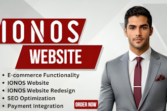 do ionos website design, ionos website redesign, ionos website ecommerce website