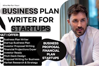 write startup business plan, nonprofit investor, sales pitch logistics or resume