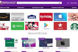 design money making gift card website gift card shopify gift box store