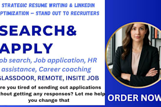 search and apply for your desired job