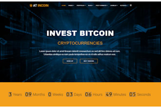 build complete crypto exchange website, forex, MLM, bitcoin investment website