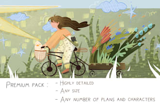 create illustrations for your project