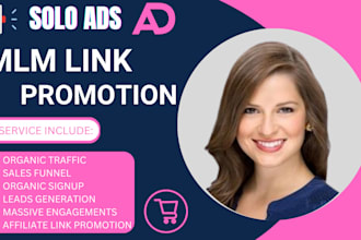 effectively promote your MLM link and generate quality leads with USA solo ads