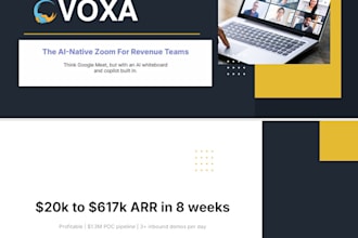 create pitch decks and educational presentations