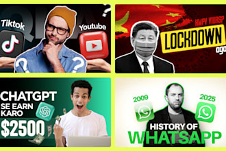 create education and documentary thumbnail for youtube