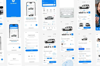 develop car rental and car dealership app with a powerful admin panel