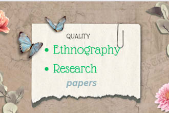 write leadership ,individual development ethnography assigned