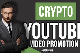 do crypto youtube video promotion