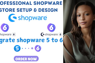 setup shopware website shopware 6 migrate update shopware 5 to shopware 6