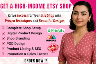 setup etsy shop etsy digital product design etsy digital products etsy seo etsy