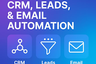 automate your CRM, leads, emails, and workflows with zapier