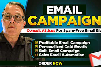 send mass email, email campaign, bulk email blast to active business lists