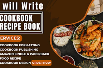 do recipe creation cookbook writer recipe design kids cookbook recipe writing