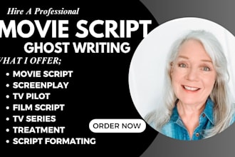 write movie script writing tv pilot screenplay series feature film screenwriting