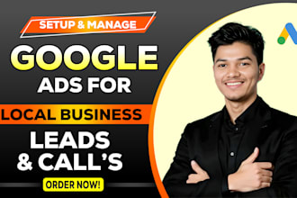 setup and optimize google ads campaign for local services business
