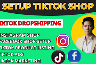 create and connect your tiktok shop with ecommerce store