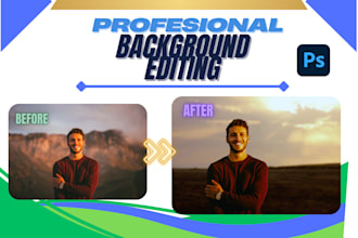 do professional  background removals and custom replacements