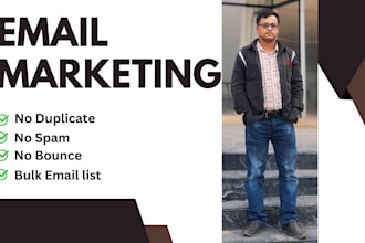 do 100k US bulk email list, valid email for email marketing