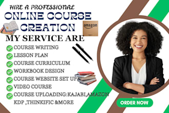 create ebook online course content, teachable course creation, course curriculum