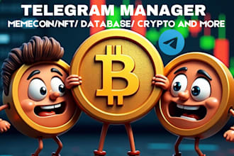 be your social media content telegram community manager active discord moderator